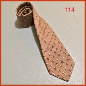 Vtg Silk Floral Tie_114